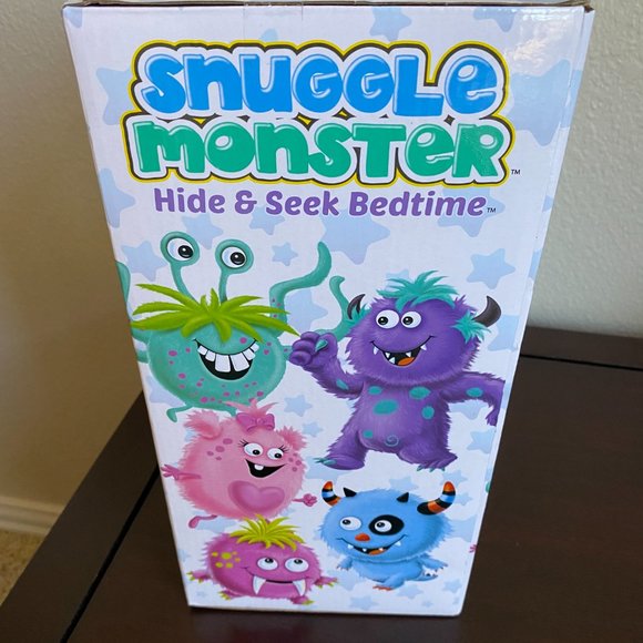 Snuggle Monster Hide Seek Bedtime Storybook And Plush NIB - Picture 8 of 13